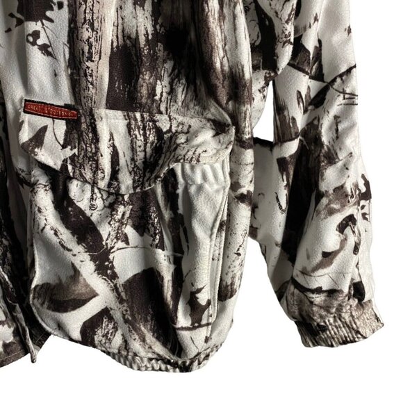 Great Outdoorsman Men Nature Print Full Zip Hooded Jacket - Picture 6 of 13